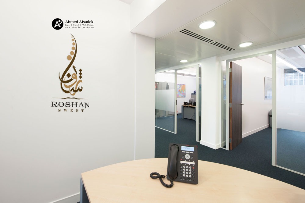 Logo design for Roshan company in Dubai - UAE (Dyizer)