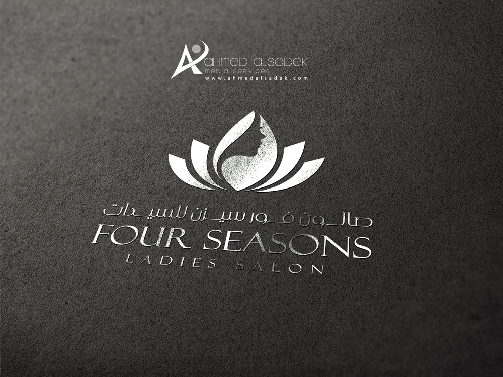 Logo design for Four Seasons Ladies Salon in Abu Dhabi - UAE (Dyizer)