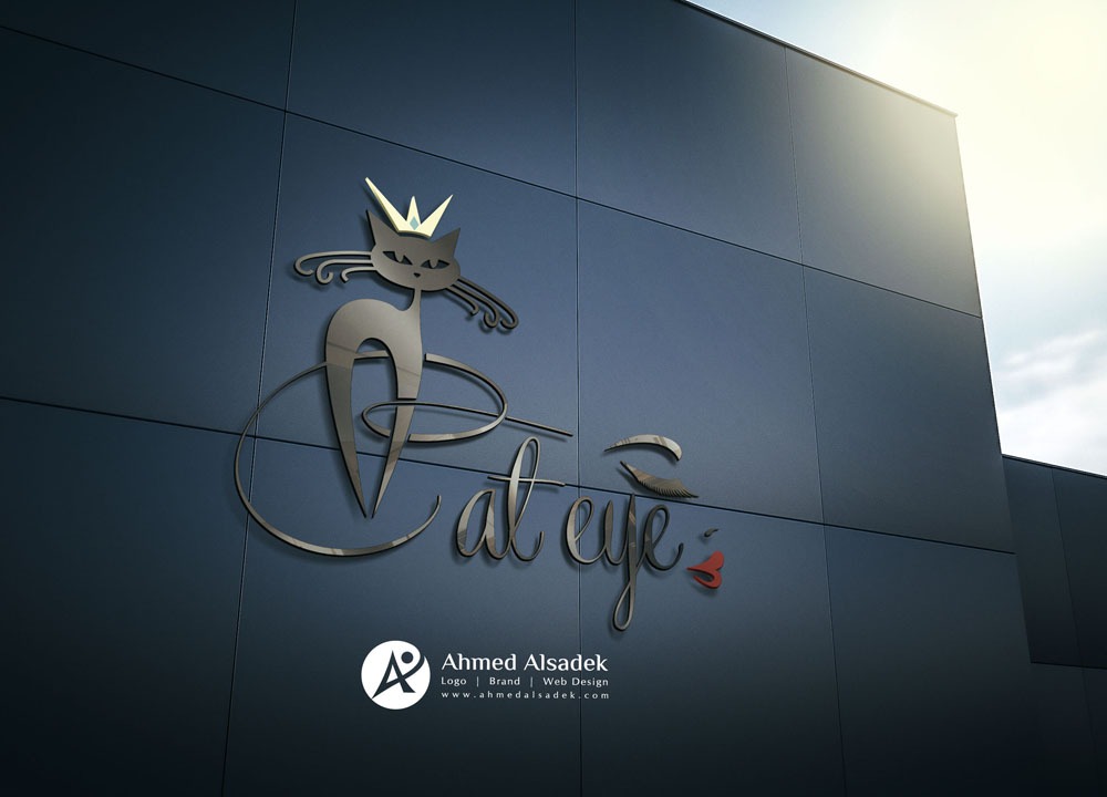 تصميم شعار شركة CAT EYEكات اي للسيدات في ابوظبي الأمارات 4