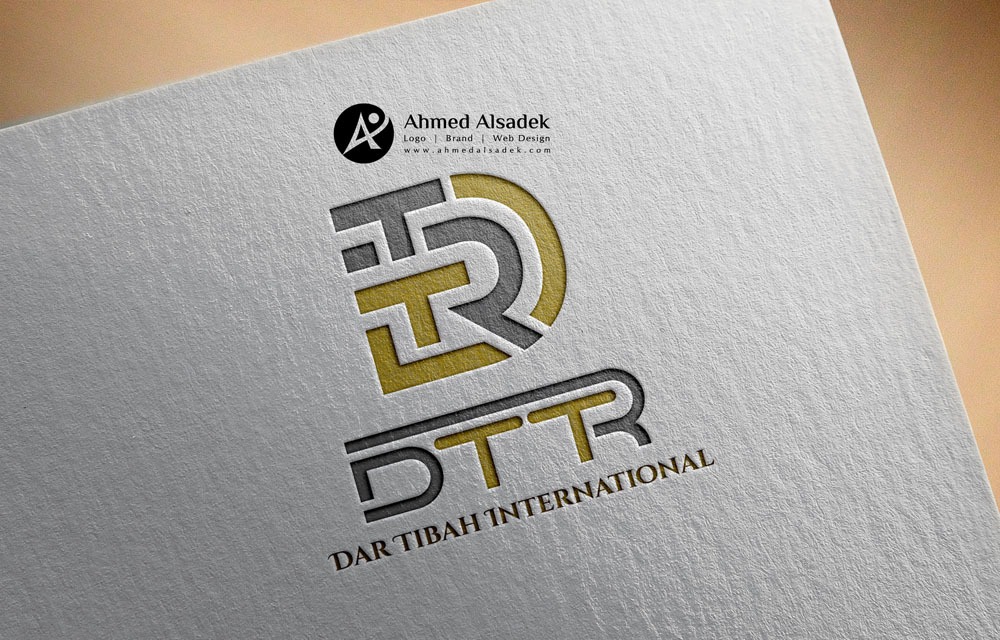 تصميم شعار شركة DTTR في جدة السعودية 1