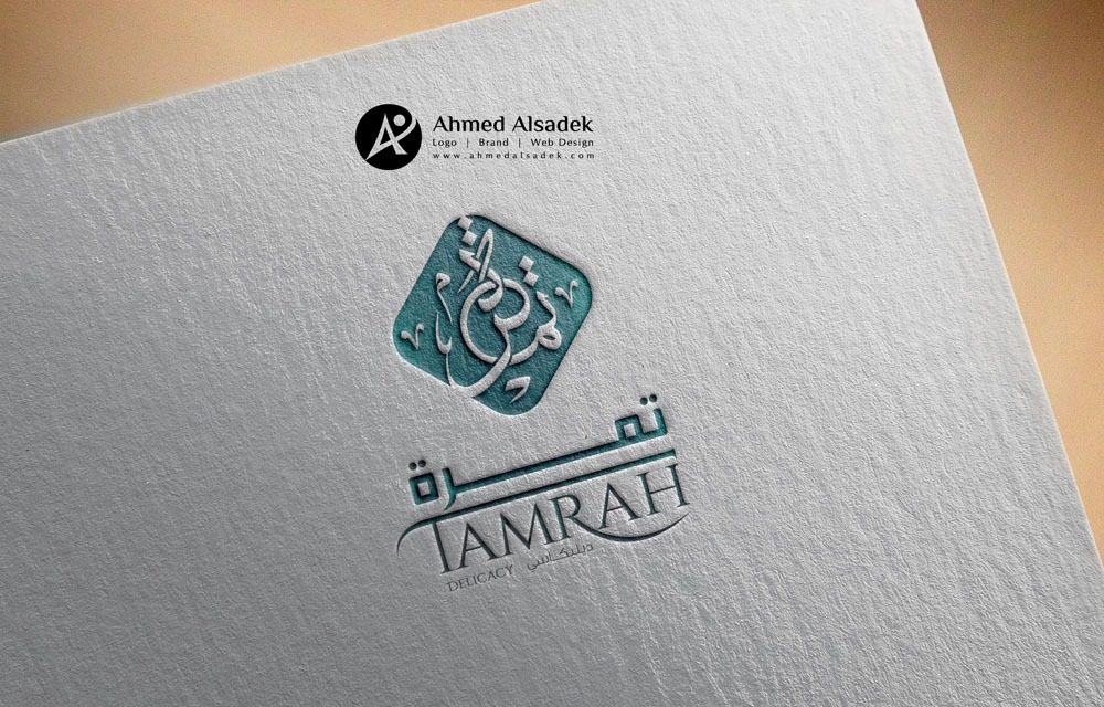 تصميم شعار شركة تمرة في ابوظبي الامارات 2