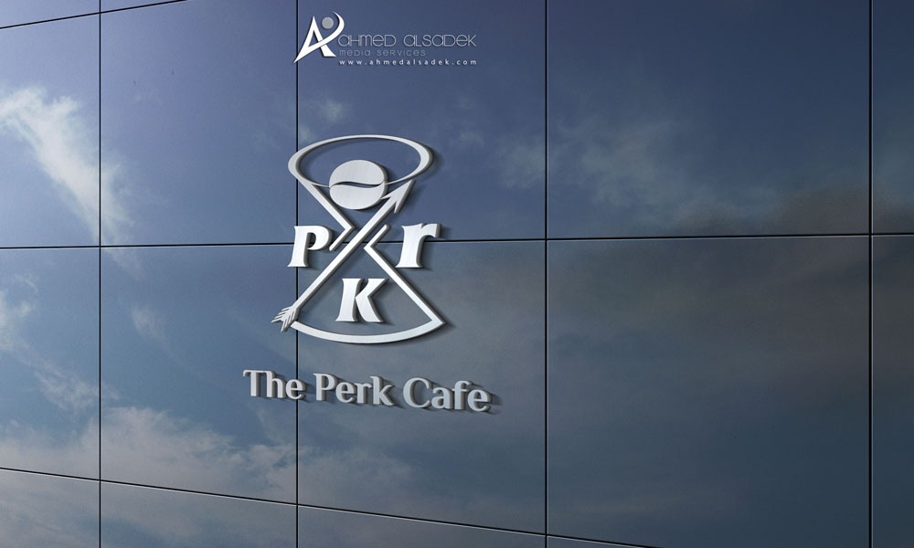 تصميم شعار كوفي The Perk Cafe في دبي 2