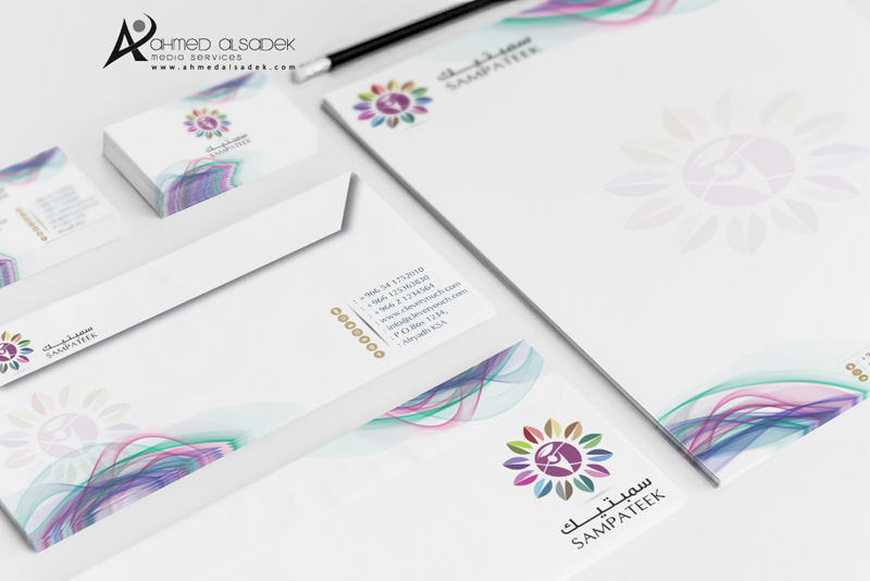 تصميم هوية شركة سمبتيك في الرياض